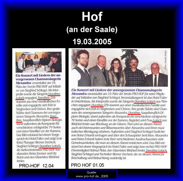F Presse 2005 Hof 1