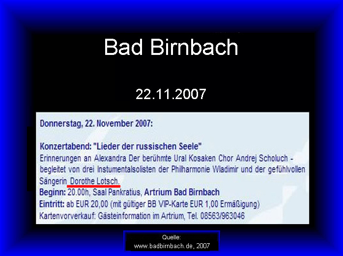 F Presse 2007 Bad Birnbach 001