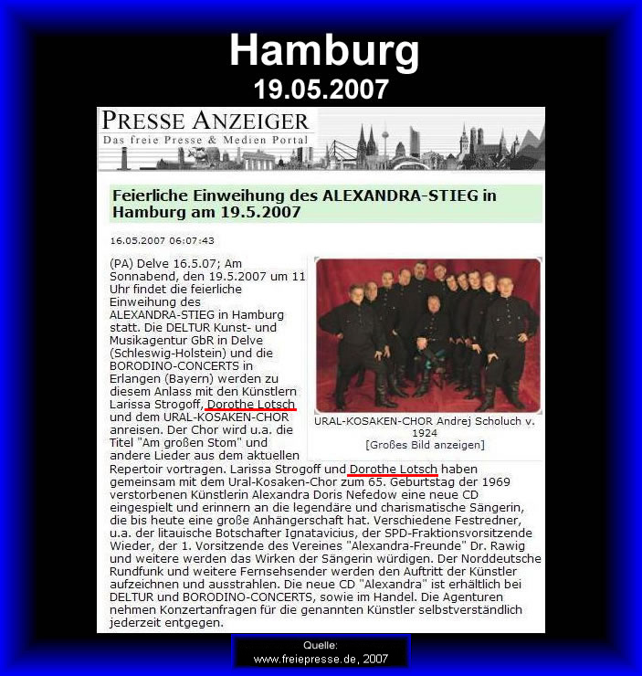 F Presse 2007 Hamburg 01