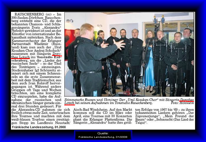 F Presse 2007 Ural Kosaken Chor Tournee 013